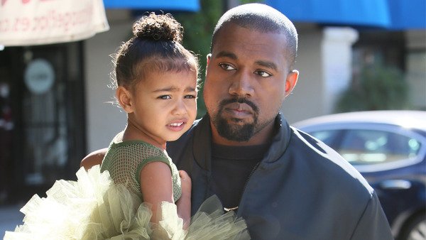 North West and Kanye West