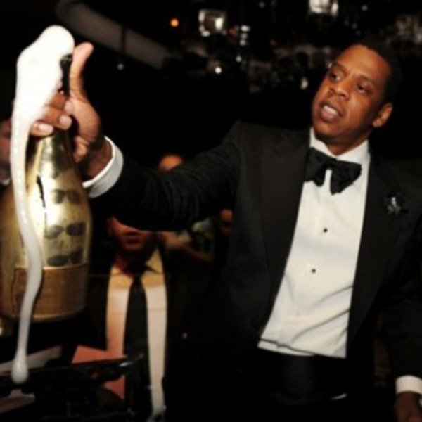 Jay Z orders champagne