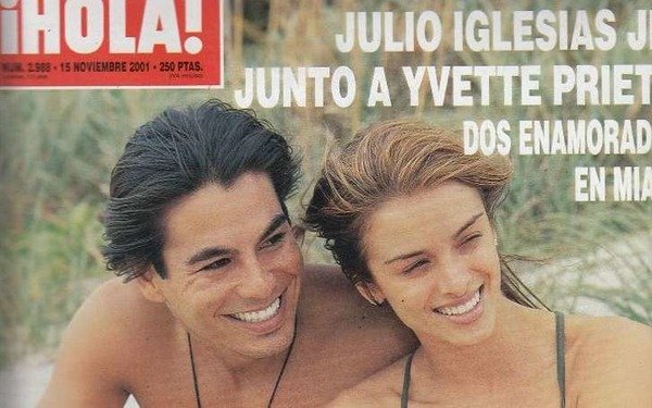 Yvette Prieto-Jordan and her ex-BF Julio Iglesias Jr