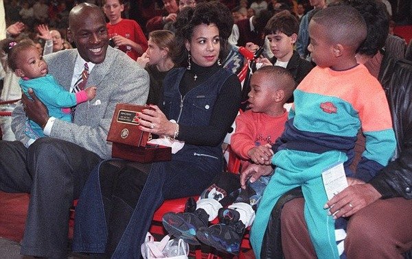 Michael Jordan kids from the first marriage
