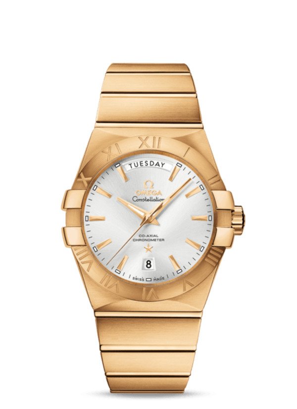 Cindy Crawford Omega watch gold