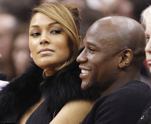 Shantel Jackson and Floyd Mayweather