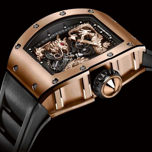 Seal expensive watch with a dragon
