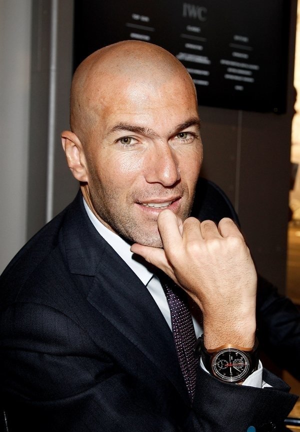 Zinedine Zidane IWC watch