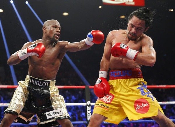 Floyd Mayweather and Manny Pacquiao