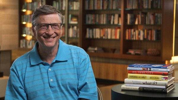 Bill Gates collects expensive books