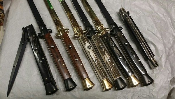 Angelina Jolie collection of knives