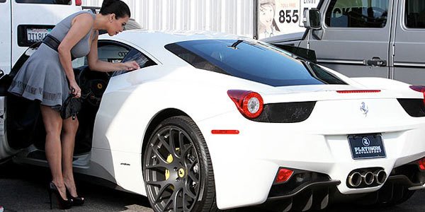 Kim Kardashian car Kim Kardashian car