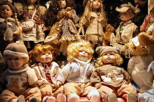 Demi Moore collection of dolls