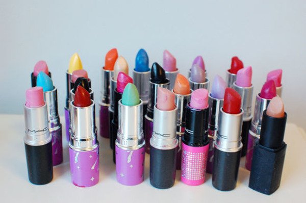 Catherine Deneuve collection of lipsticks