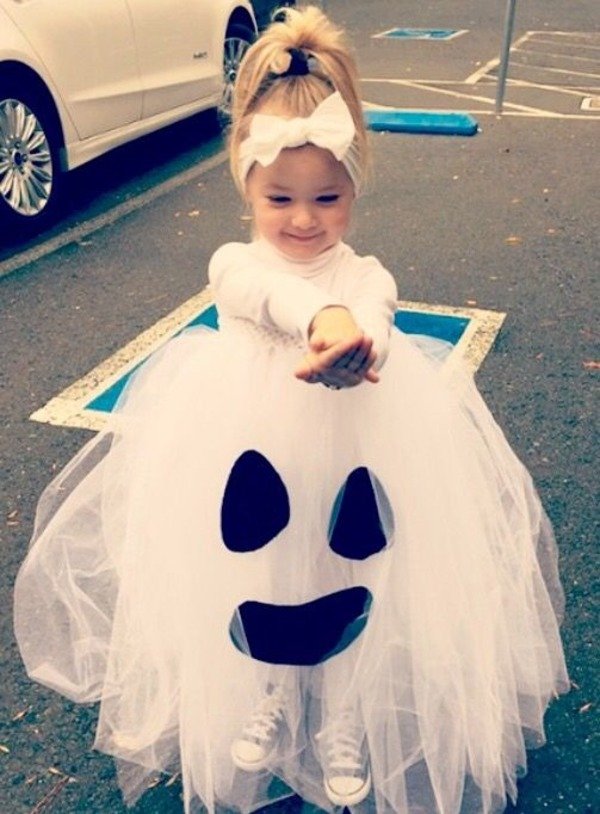 Halloween Suits for Kids - Ghost Lady