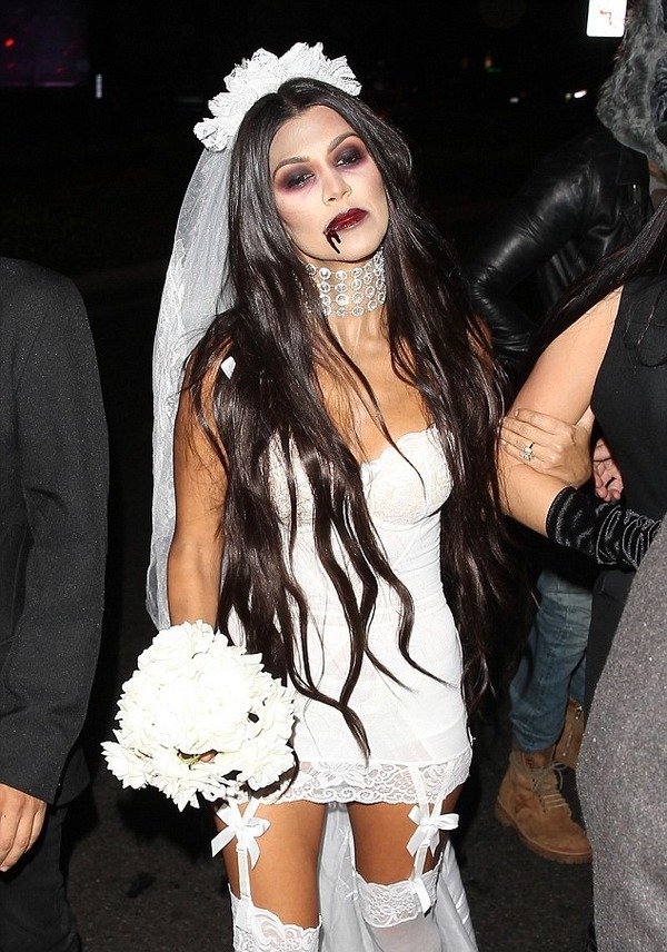 Top 12 Celebs Halloween Costumes - Kourtney Kardashian