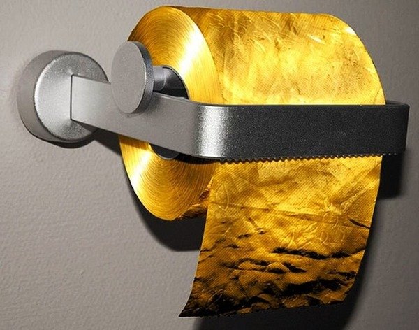 The most expensive toiler paper roll in the world for $1, 2 million