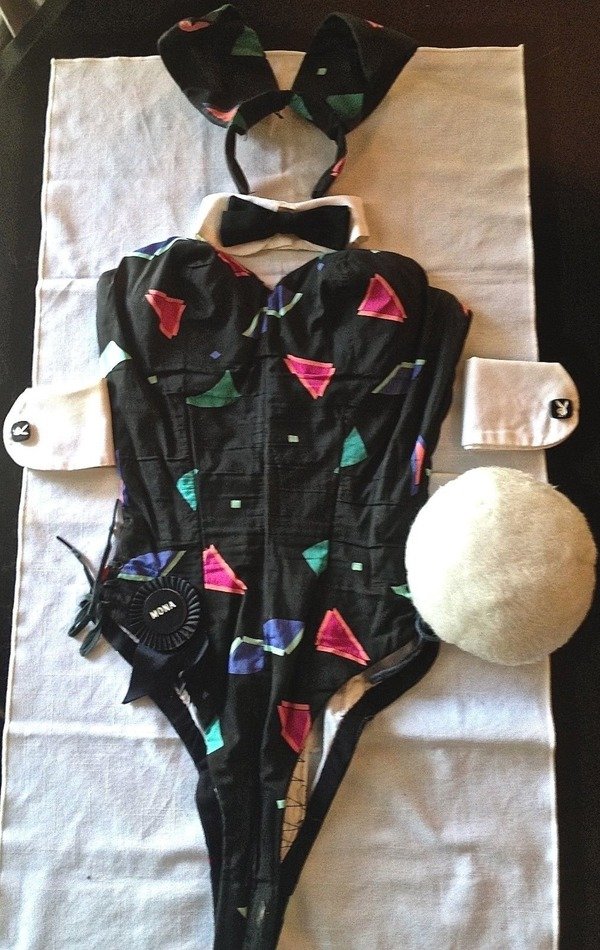 Vintage Playboy costume for Halloween