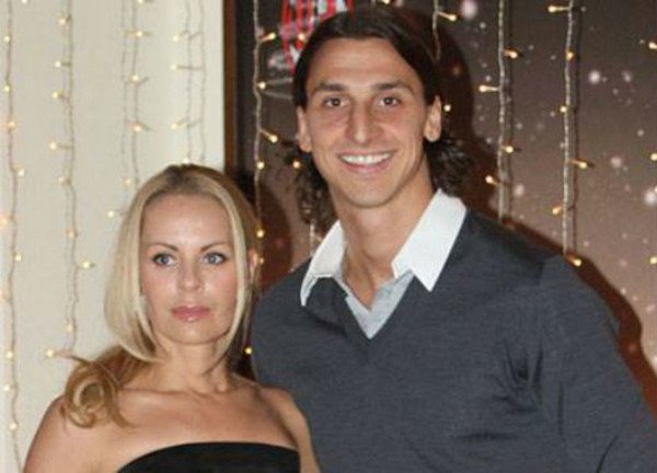 Helena Seger and Zlatan Ibrahimovic