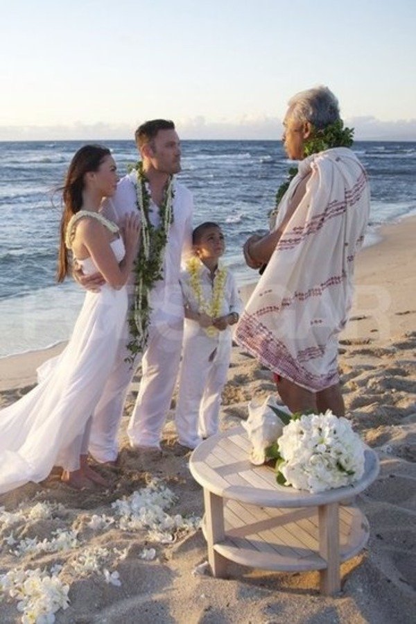 Brian Green and Megan Fox wedding