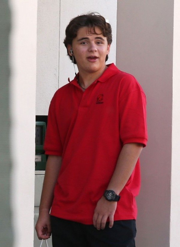 Prince Jackson in his teens