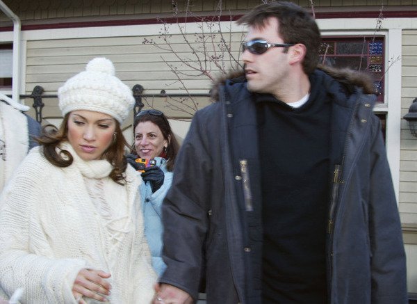 Ben Affleck with Jennifer Lopez