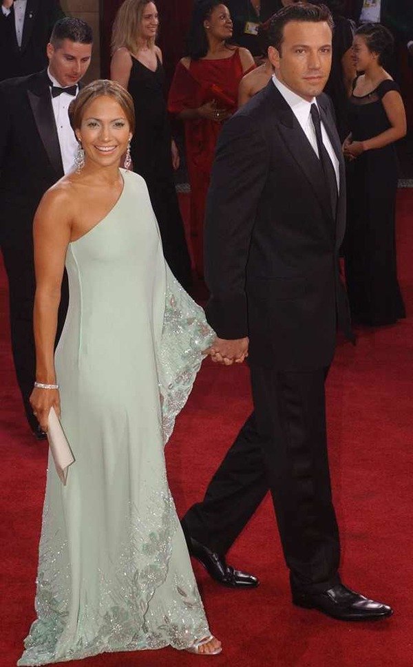Ben Affleck and his ex-fiancee Jennifer Lopez