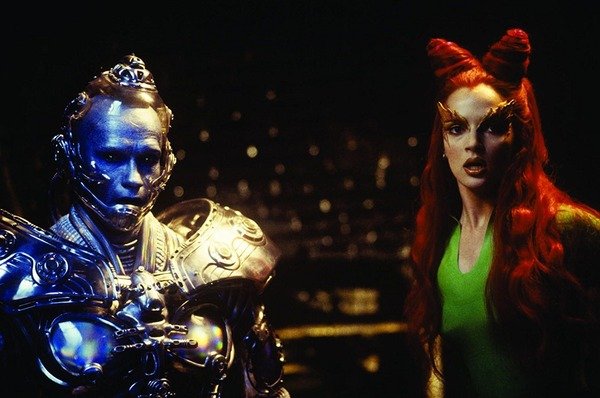 Arnold Schwarzenegger and Uma Thurman in Batman & Robin