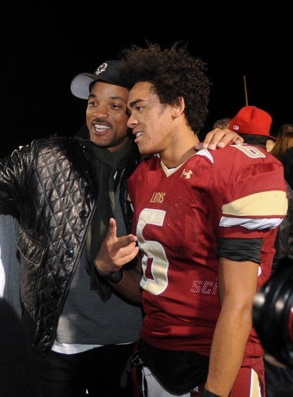Will Smith supported Trey's interest in playing football
