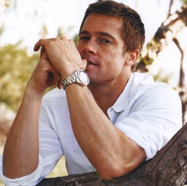 Brad Pitt comes from a religious family