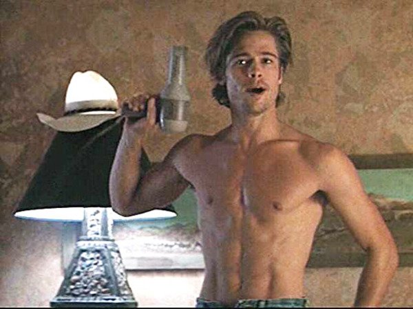 Brad Pitt in Thelma & Louise 