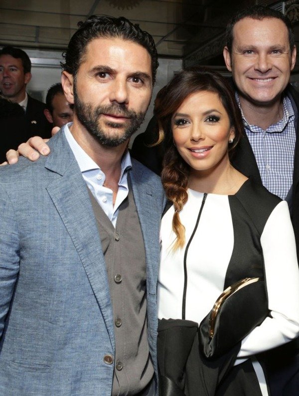 Eva Longoria and her third husband Jose Baston 