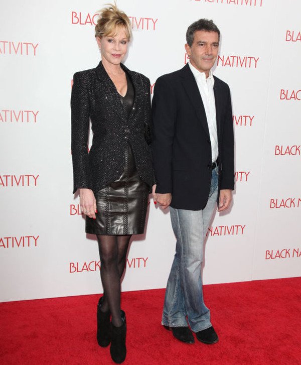 Antonio Banderas supported Melanie Griffith during her drug problems
