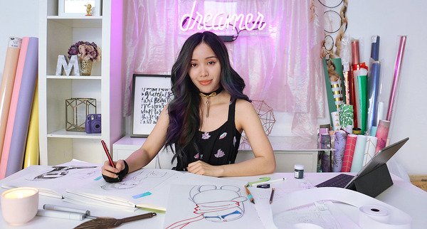Michelle Phan was a student at Ringling College of Art and Design