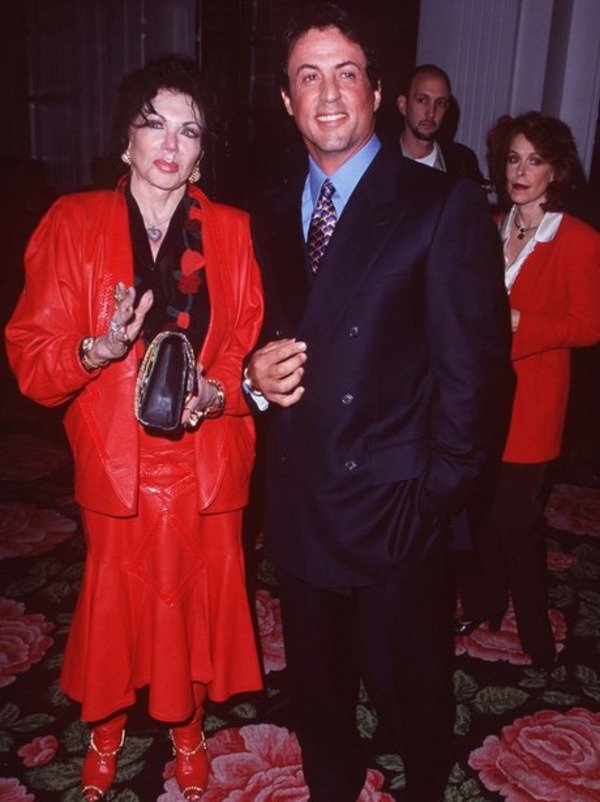 Sylvester Stallone with his mother Jackie
