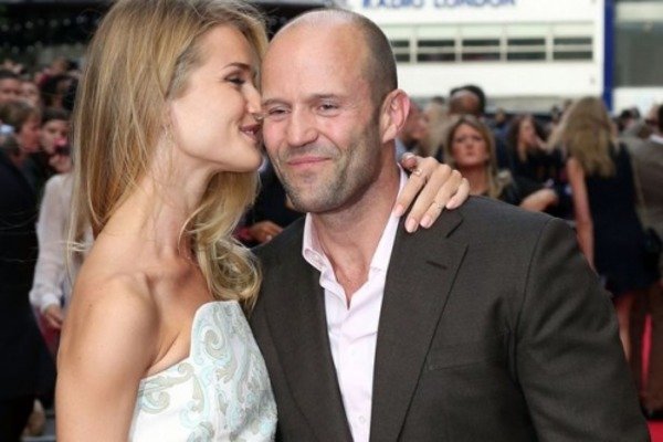 Jason Statham wife Rosie Huntington-Whiteley: “We get drunk and swim in the pool”