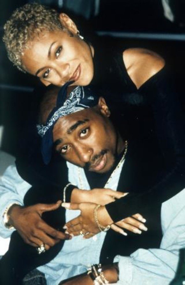 Jada Pinkett and her ex-boyfriend TupacShakur