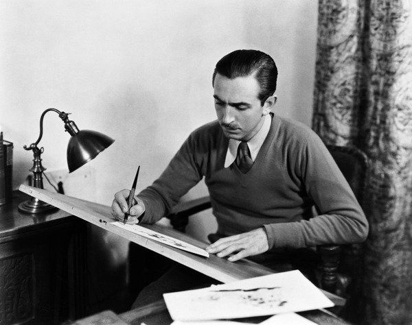 Walt Disney drawing