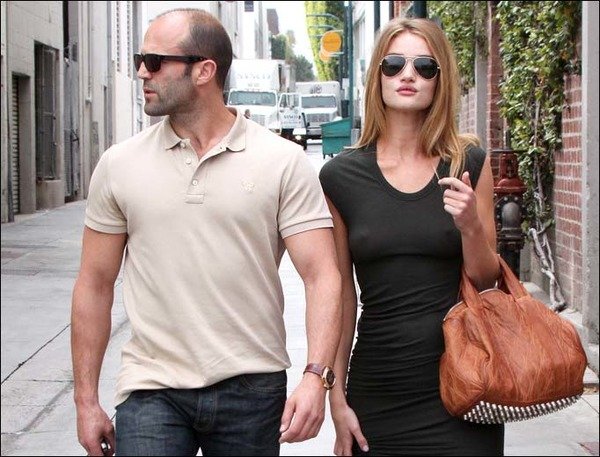 Rosie Huntington-Whiteley and Jason Statham don't publicize their relationship