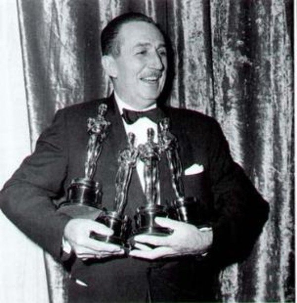 Walt Disney got 29 Oscars