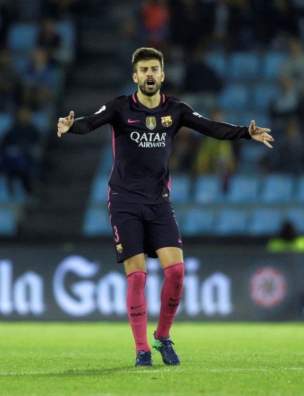Gerard Piqué led Barcelona to several victories
