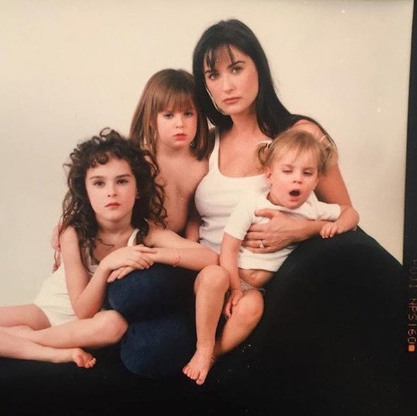 Demi Moore daughters Rumer, Scout and Tallulah Willis