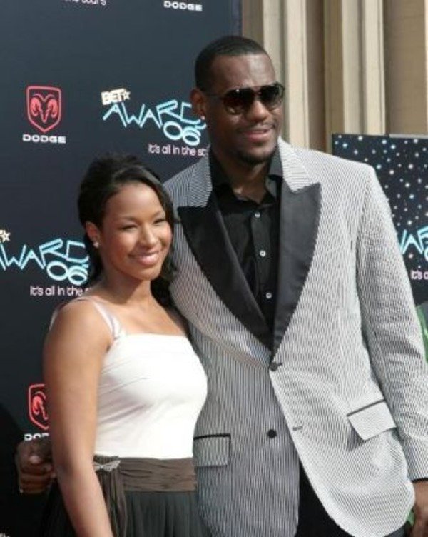 Savannah Bryson James as LeBron James wife