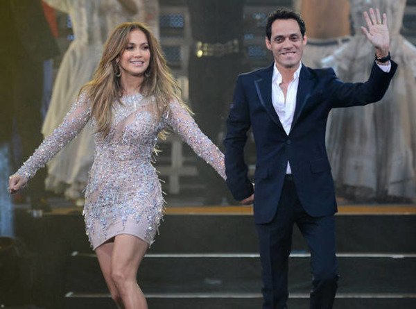 Marc Anthony and Jennifer Lopez performed together numerous times