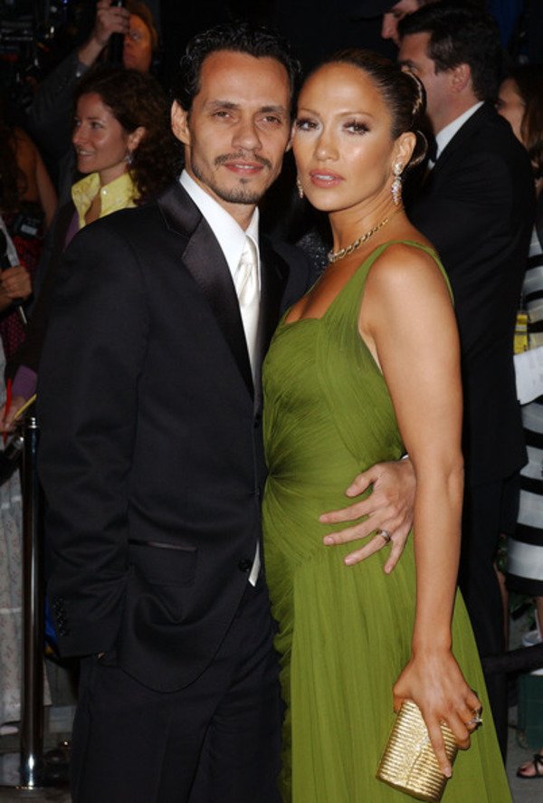 Marc Anthony and his ex-wife Jennifer Lopez