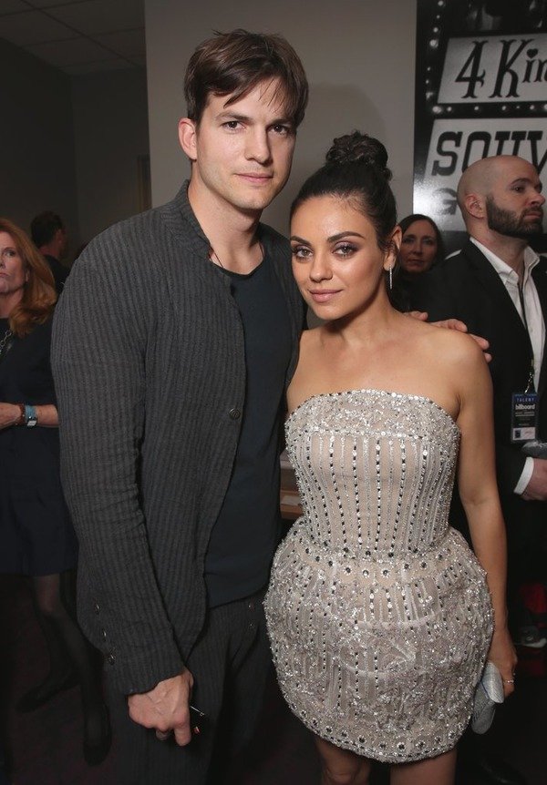 Mila Kunis and her husband Ashton Kutcher