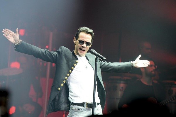 Marc Anthony started as a back vocalist