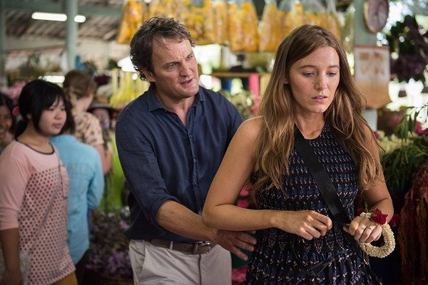 Jason Clarke and Blake Lively in All I See Is You