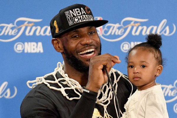 LeBron James daughter Bryce 