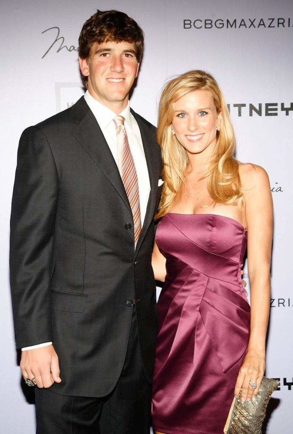 Eli Manning and his wife Abby Mcgrew